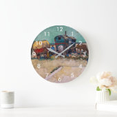 Vincent Van Gogh - Caravans, zigeunerkamp bij Arle Grote Klok (Huis)