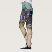 Vincent Van Gogh - Caravans, zigeunerkamp bij Arle Leggings (Links)