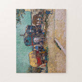Vincent Van Gogh - Caravans, zigeunerkamp bij Arle Legpuzzel (Verticaal)