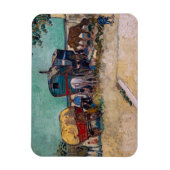 Vincent Van Gogh - Caravans, zigeunerkamp bij Arle Magneet (Verticaal)