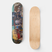 Vincent Van Gogh - Caravans, zigeunerkamp bij Arle Persoonlijk Skateboard (Voorkant)