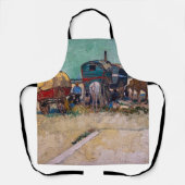 Vincent Van Gogh - Caravans, zigeunerkamp bij Arle Schort (Voorkant)