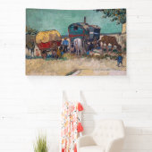 Vincent Van Gogh - Caravans, zigeunerkamp bij Arle Spandoek (Insitu)
