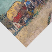 Vincent Van Gogh - Caravans, zigeunerkamp bij Arle Tissuepapier (Detail)