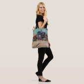Vincent Van Gogh - Caravans, zigeunerkamp bij Arle Tote Bag (Op model)