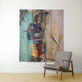 Vincent Van Gogh - Caravans, zigeunerkamp bij Arle Wandkleed (In situ)