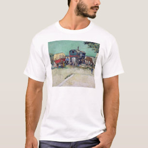 Vincent van Gogh Caravans, zigeunerkampement T-shirt