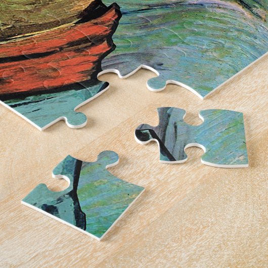 Vincent Van Gogh Cellphone Selfie Self Portret Legpuzzel (Zijkant)