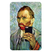 Vincent Van Gogh Cellphone Selfie Self Portret Magneet (Verticaal)