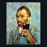 Vincent Van Gogh Cellphone Selfie Self Portret Poster<br><div class="desc">De kunsten met deze grappige en originele Van Gogh Selfie met Cellphone. Digitaal retoucheerd en verbeterd voor kwaliteitsafdrukken in grote formaten - u vindt nergens anders iets dat zo goed is.</div>