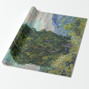Vincent van Gogh - Cipressen Cadeaupapier
