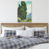 Vincent van Gogh - Cipressen Canvas Afdruk (Insitu (Slaapkamer))