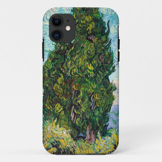 Vincent Van Gogh Cipressen Fijne Kunst Case-Mate iPhone Case (Achterkant)