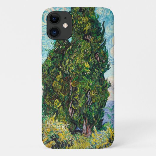 Vincent Van Gogh Cipressen Fijne Kunst Case-Mate iPhone Case (Achterkant)