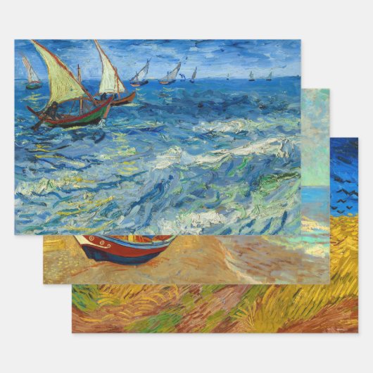 Vincent van Gogh Collectie, Decoupage Inpakpapier Vel (Set)