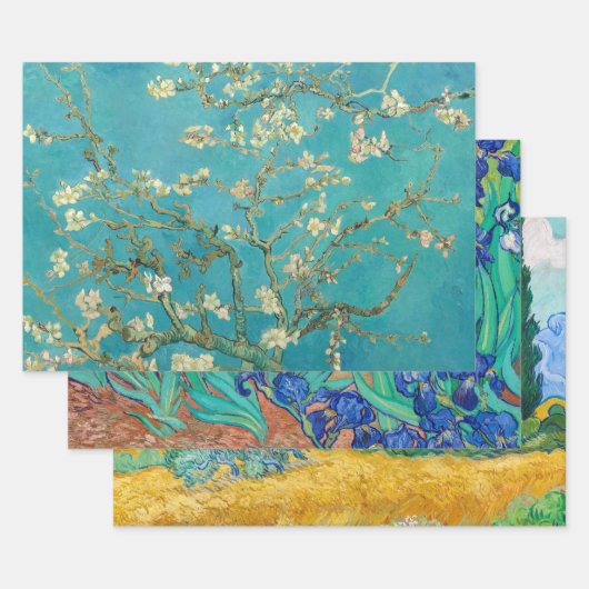 Vincent van Gogh Collectie, Decoupage Inpakpapier Vel (Set)