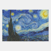 Vincent van Gogh Collectie, Decoupage Inpakpapier Vel (Voorkant)