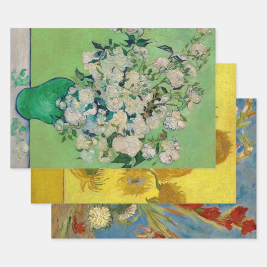 Vincent van Gogh Collectie, Decoupage Inpakpapier Vel (Set)