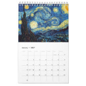 Vincent Van Gogh Collectie Wall Agenda Kalender (Jan 2027)