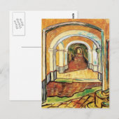 Vincent van Gogh - Corridor of Saint Paul Hospital Briefkaart (Voorkant / Achterkant)