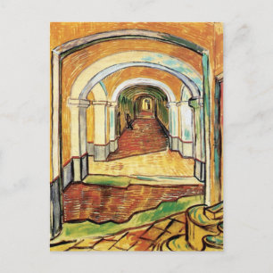 Vincent van Gogh - Corridor of Saint Paul Hospital Briefkaart