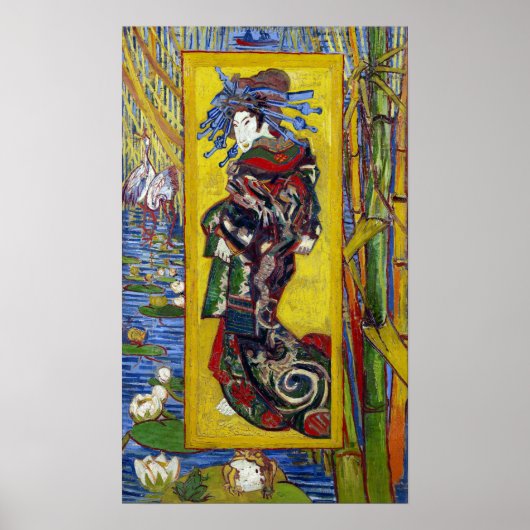 Vincent van Gogh Courtesan Poster (Voorkant)