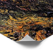 Vincent Van Gogh - Cypresses Fine Art Tree Lover Poster (Hoek)