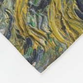 Vincent van Gogh - Cypresses Fleece Deken (Hoek)