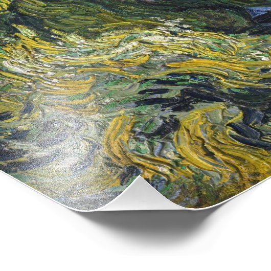 Vincent van Gogh - Cypresses Foto Afdruk (Hoek)