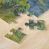 Vincent van Gogh - Cypresses Legpuzzel (Zijkant)
