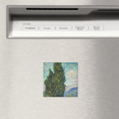 Vincent van Gogh - Cypresses Magneet (Insitu (Vaatwasser))
