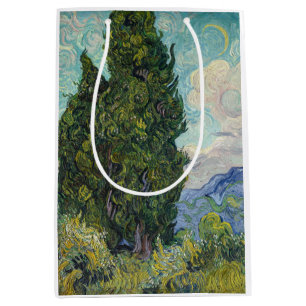 Vincent van Gogh - Cypresses Medium Cadeauzakje