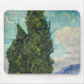 Vincent van Gogh - Cypresses Muismat (Voorkant)