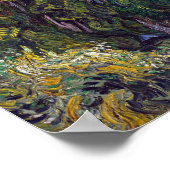 Vincent van Gogh Cypresses Poster (Hoek)