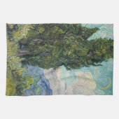 Vincent van Gogh - Cypresses Theedoek (Horizontaal)