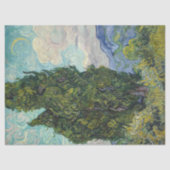 Vincent van Gogh - Cypresses Tissuepapier (Voorkant)
