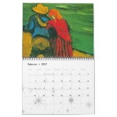 Vincent van Gogh Dagelijks Leven, Post Impressioni Kalender (Feb 2027)