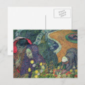 Vincent van Gogh | Dames in de Arlen, 1888 Briefkaart (Voorkant / Achterkant)