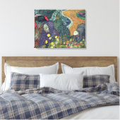 Vincent van Gogh | Dames in de Arlen, 1888 Canvas Afdruk (Insitu (Slaapkamer))