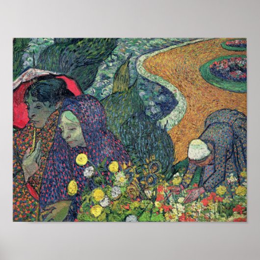 Vincent van Gogh | Dames in de Arlen, 1888 Poster (Voorkant)