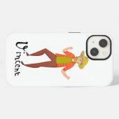 Vincent Van Gogh Dancing iPhone Hoesje (Achterkant horizontaal)