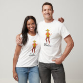 Vincent Van Gogh dansend T-shirt (Unisex)