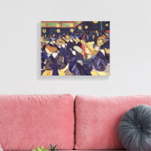 Vincent Van Gogh - Danszaal in Arles Canvas Afdruk (Insitu (Woonkamer))