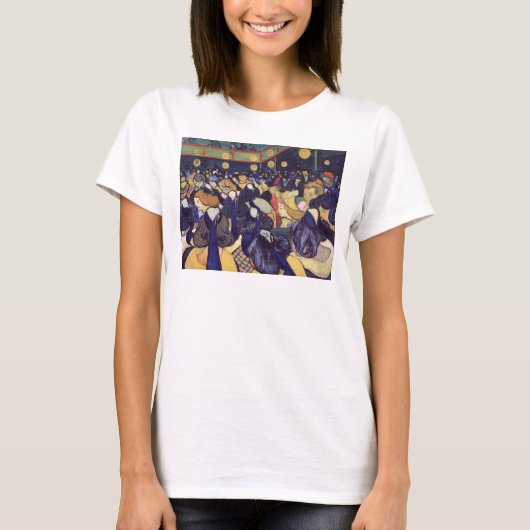 Vincent Van Gogh - Danszaal in Arles T-shirt (Voorkant)