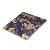 Vincent Van Gogh - Danszaal in Arles Tegeltje (Zijkant)