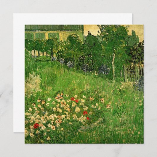 Vincent van Gogh - Daubigny's Garden (Voorkant / Achterkant)