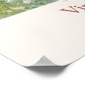 Vincent Van Gogh Daubignys Garden 1890 Art Exhibit Poster (Hoek)