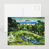 Vincent van Gogh, Daubigny's Garden, Briefkaart (Voorkant / Achterkant)