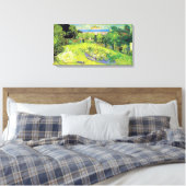 Vincent van Gogh Daubigny's Garden Canvas Afdruk (Insitu (Slaapkamer))