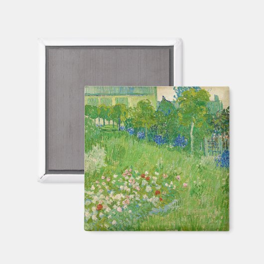 Vincent Van Gogh "Daubigny's Garden" Magneet (Voorkant / Achterkant)